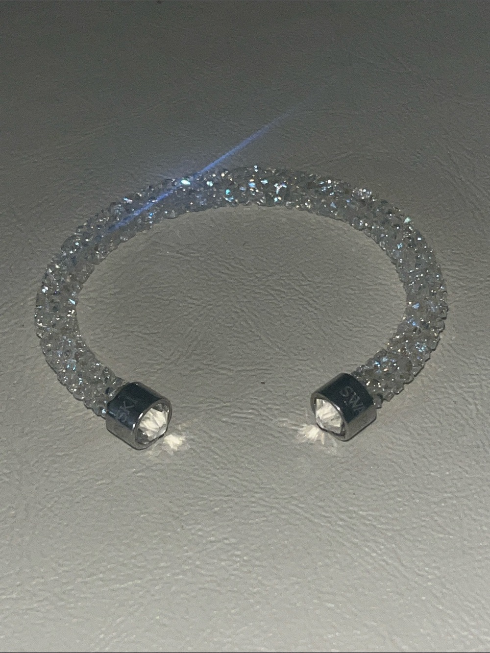Swarovski Clear Crystal Cuff Bracelet